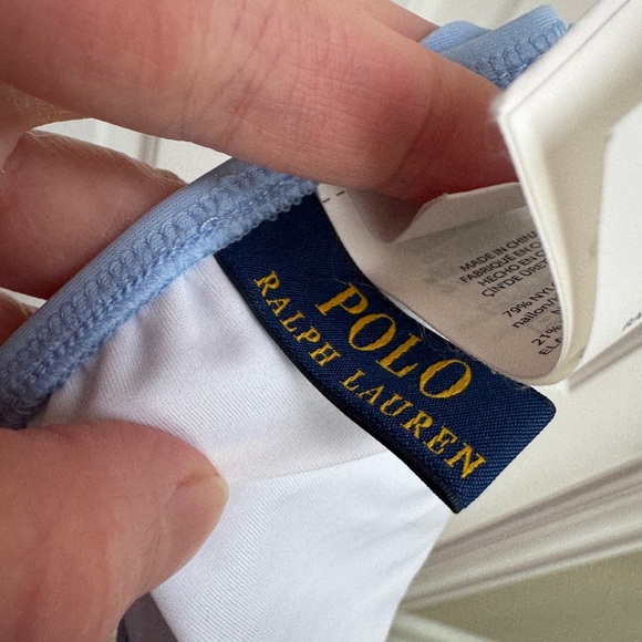 NWOT Polo Ralph Lauren 2T Girls Blue Bikini Bottom Swimsuit Bathingsuit - Picture 6 of 6